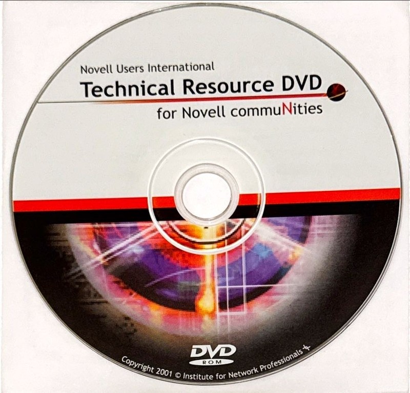 2001 Vintage Novell Technical Resource DVD - Excellent gallery