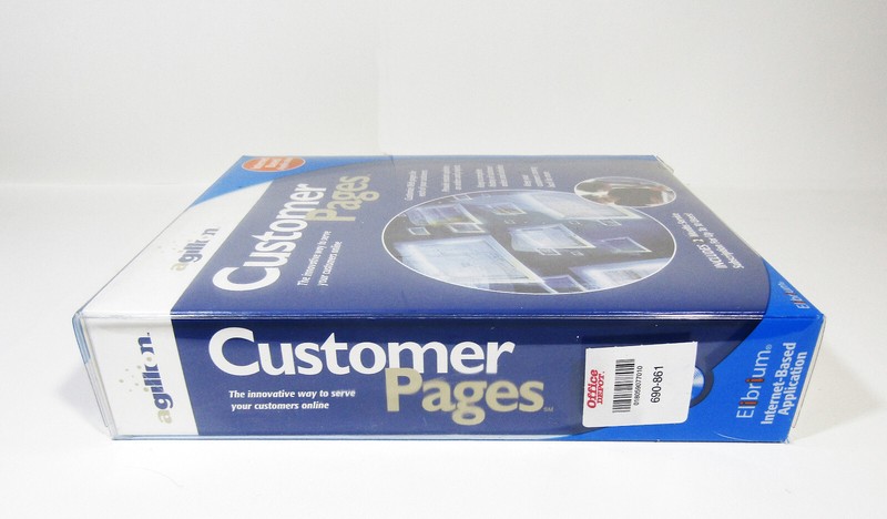 AGILLION Customer Pages Internet Based Application - Serving Customers Online gallery