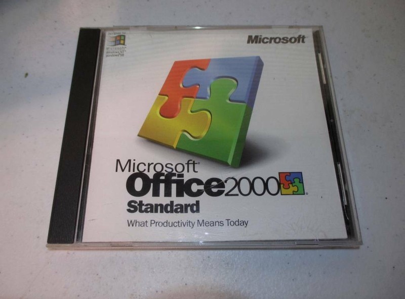 Microsoft Office 2000 Standard Upgrade Disk – Upgrade – Windows