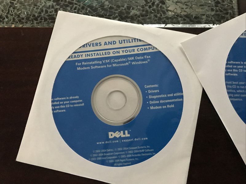 Dell Reinstall Disc Lot of 3 Dimension Resource V.9X 56k data Tools System gallery