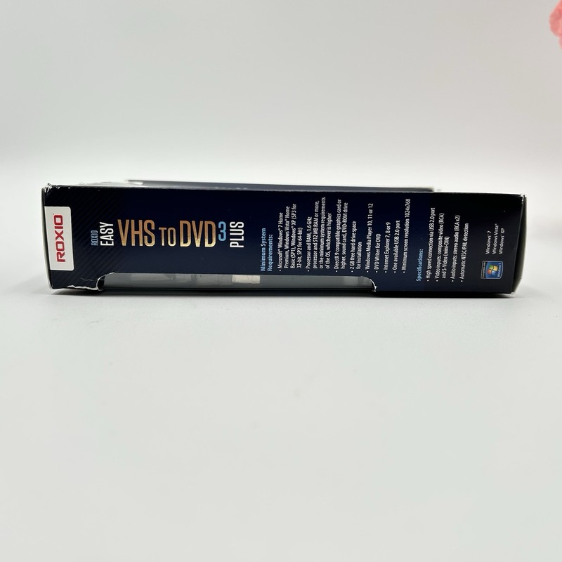 Roxio Easy VHS To DVD 3 Plus Convertor VHS Video Hi8 & Video8 Movies To DVD gallery
