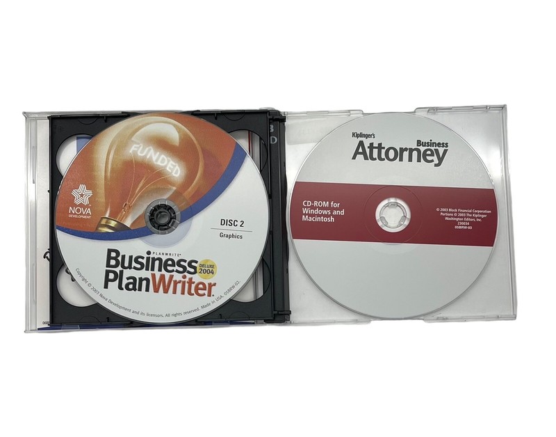 Planwright Business Plan Writer Software Deluxe 2004 Brand New Sealed gallery