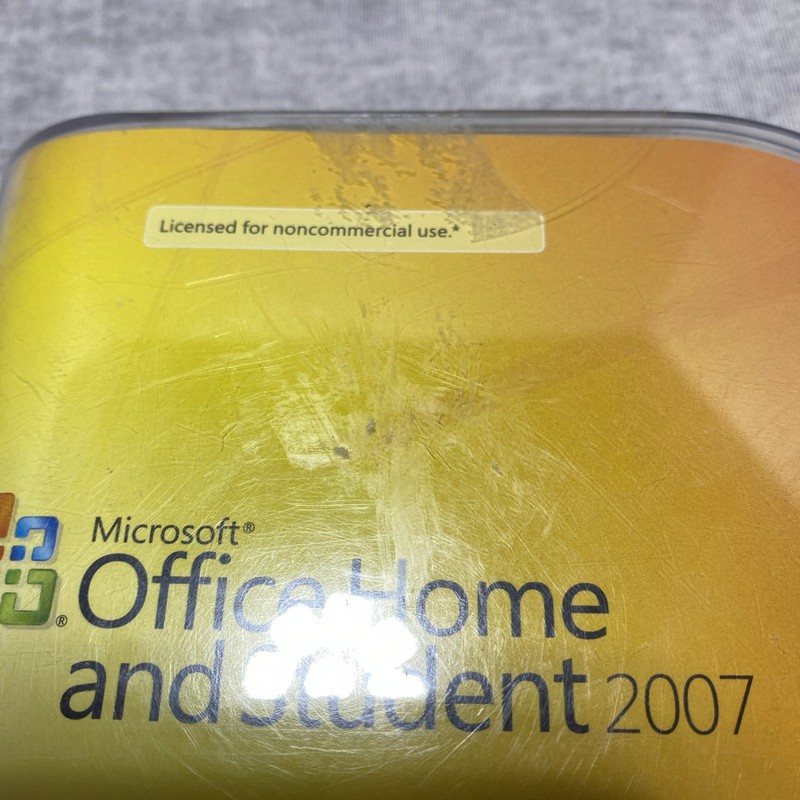 Microsoft Office Home Student 2007 CD Rom Product Key PC Windows Untested gallery