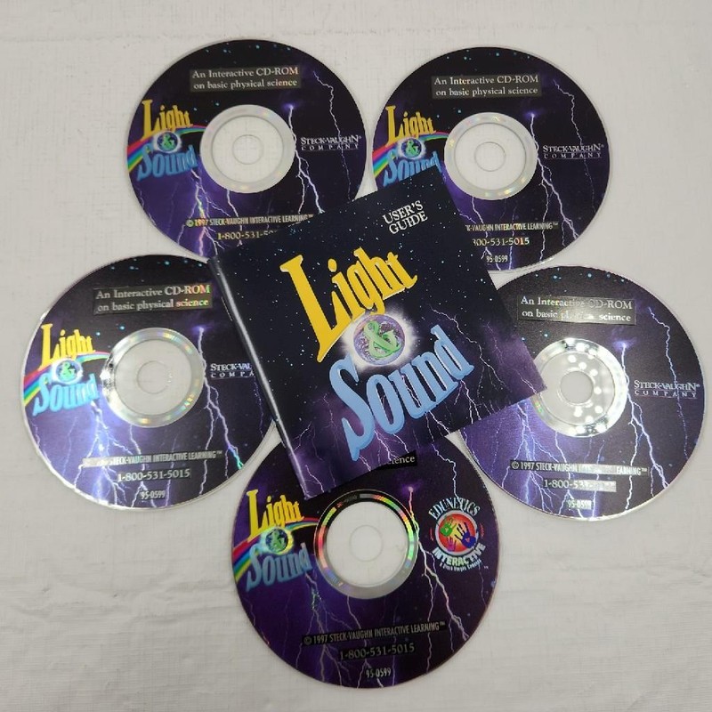 Steck-Vaughn Co Light and Sound Integrated Interactive CD-ROM on Basic Physics gallery