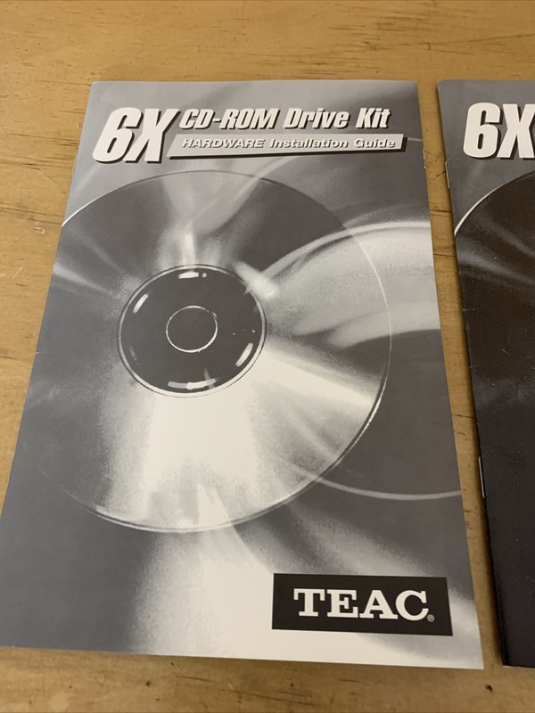 6X CD-ROM Drive Kit Hardware/Software Installation Guide TEAC gallery