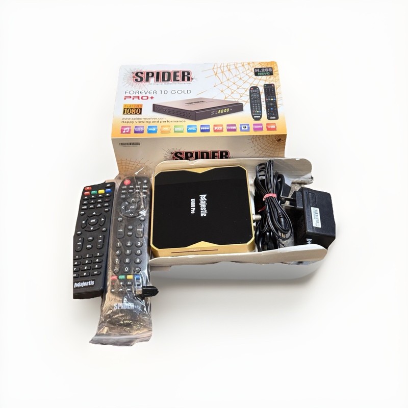 Spider Forever 10 Gold Pro HD Digital Satellite Receiver gallery
