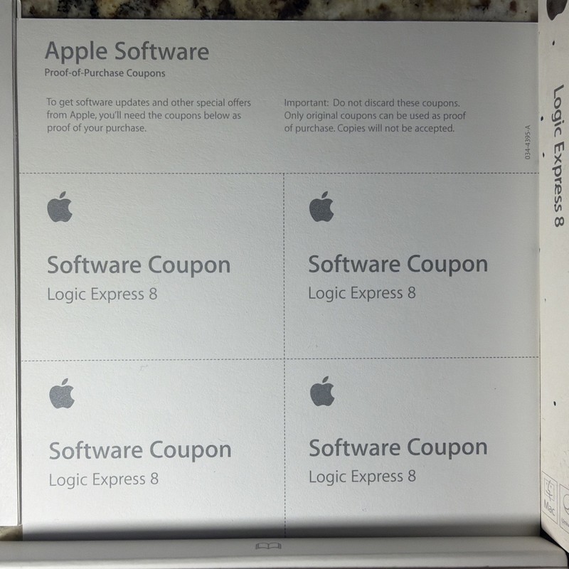 Apple Logic Express 8: Music Editing/Composing for Intel-based (Mac) retail key gallery