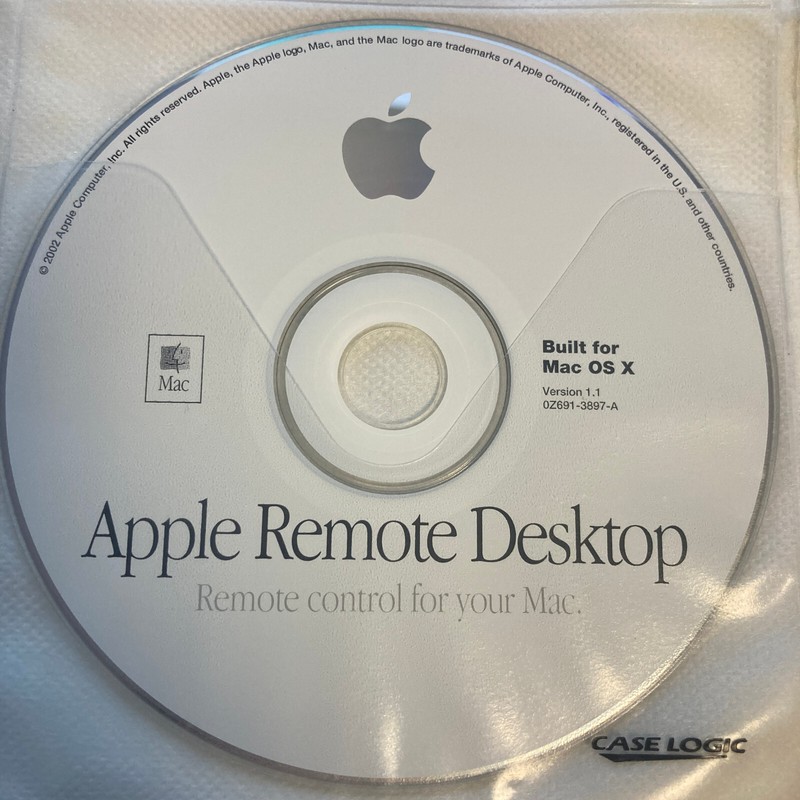 Apple Remote Desktop [Install Disc]