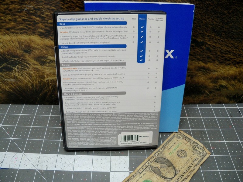 2017 TURBOTAX DELUXE No STATE CD New Sealed 5 Federal Downloads CD USA 2017 gallery