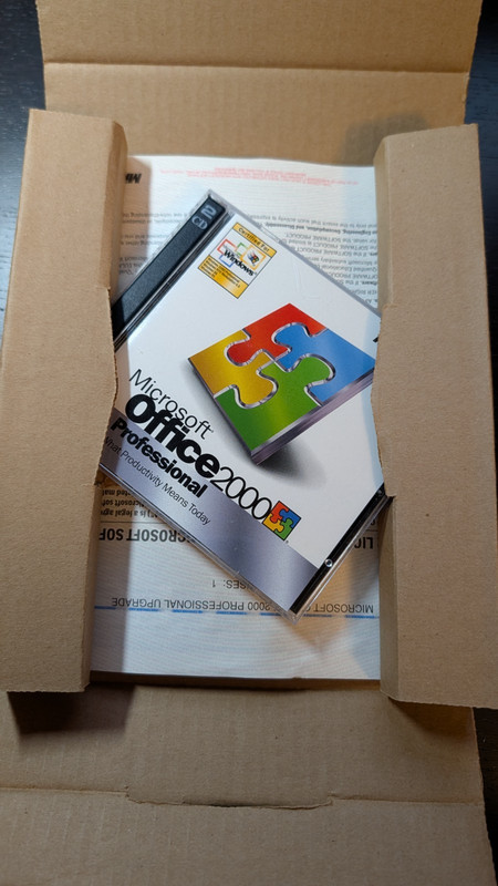 Microsoft Office 2000 Professional - Upgrade gallery