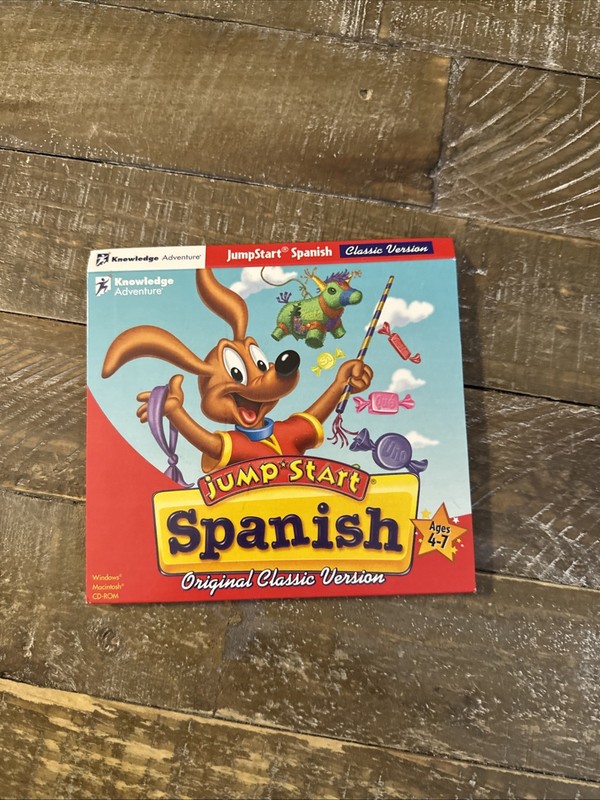 Jump Start Spanish PC Computer Game