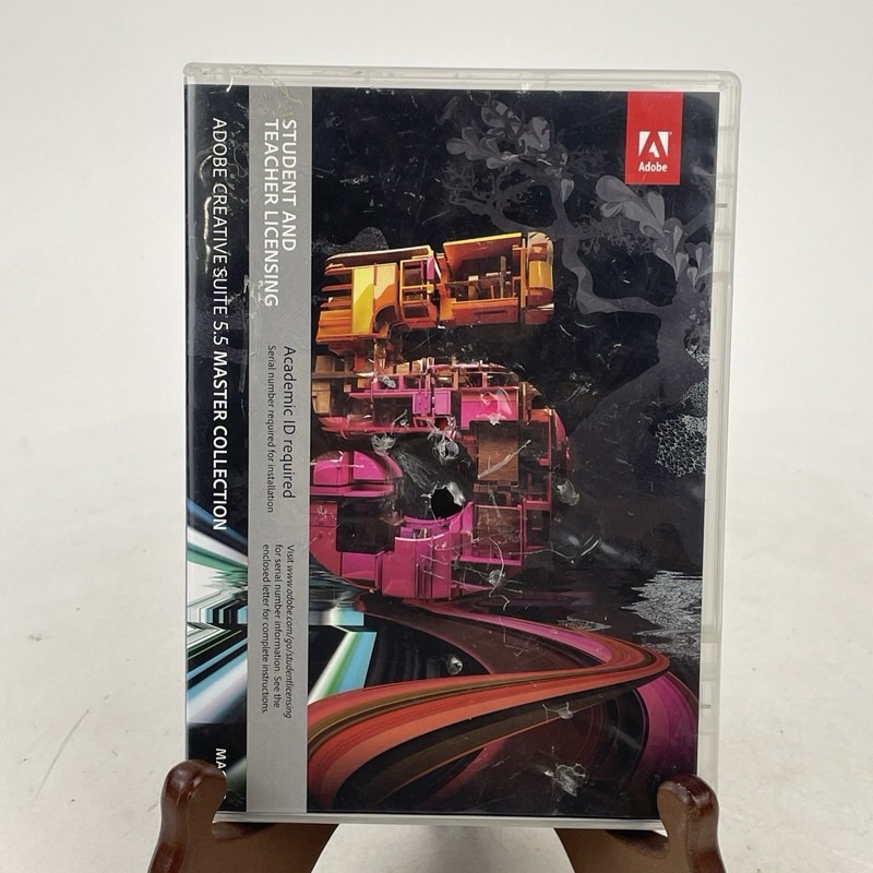 Adobe Creative Suite 5 CS5 Master Collection For MAC OS DVD W/CODES NO DISC #2