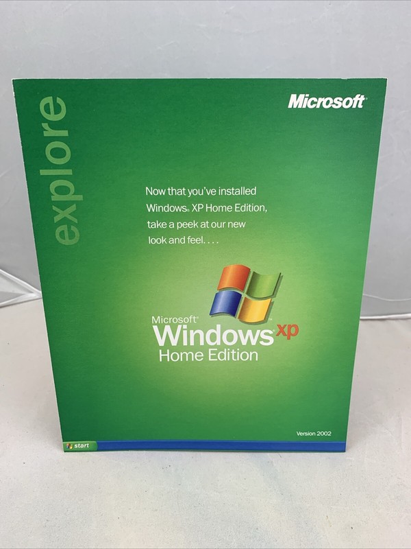 Microsoft Windows XP Home Edition Upgrade version 2002 gallery