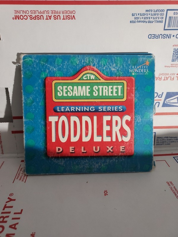 Sesame Street: Toddlers Deluxe PC CD learn read letters count Elmo! 3CDs – #139