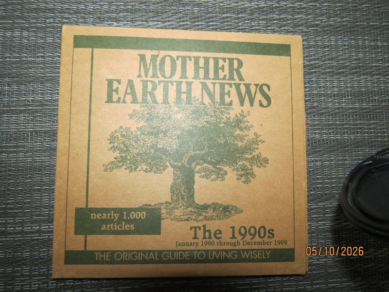 Mother Earth News on CD (3) DISCS 1980-1989, 1990-1999, 2000-2008 NEW Cond. gallery