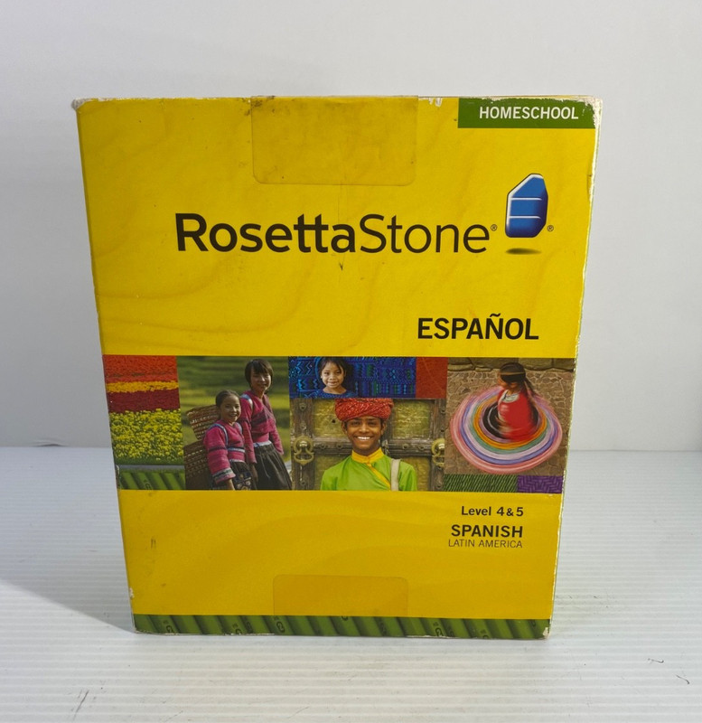 Rosetta Stone Espanol Level 4-5 Spanish Latin America