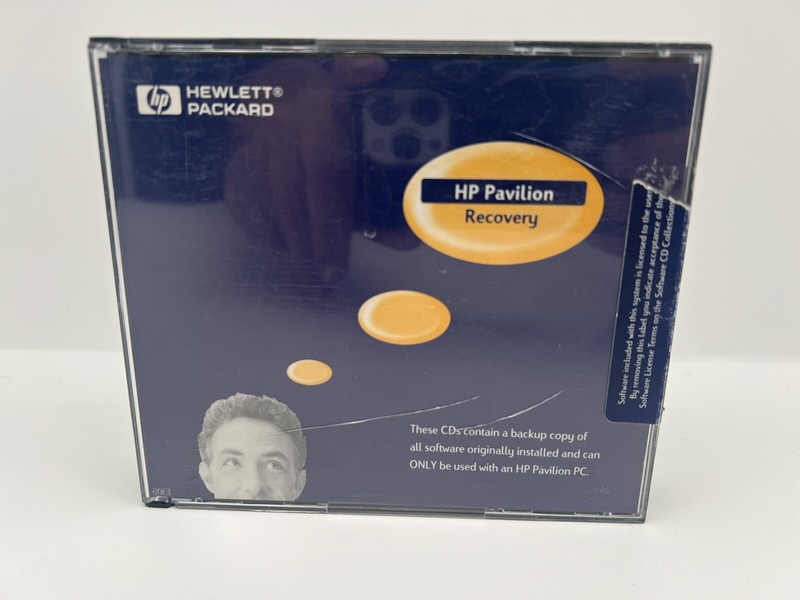 HP Pavillion Recovery Software (2000 Hewlett Packard 5185-0444) - Used 3-CD-ROM