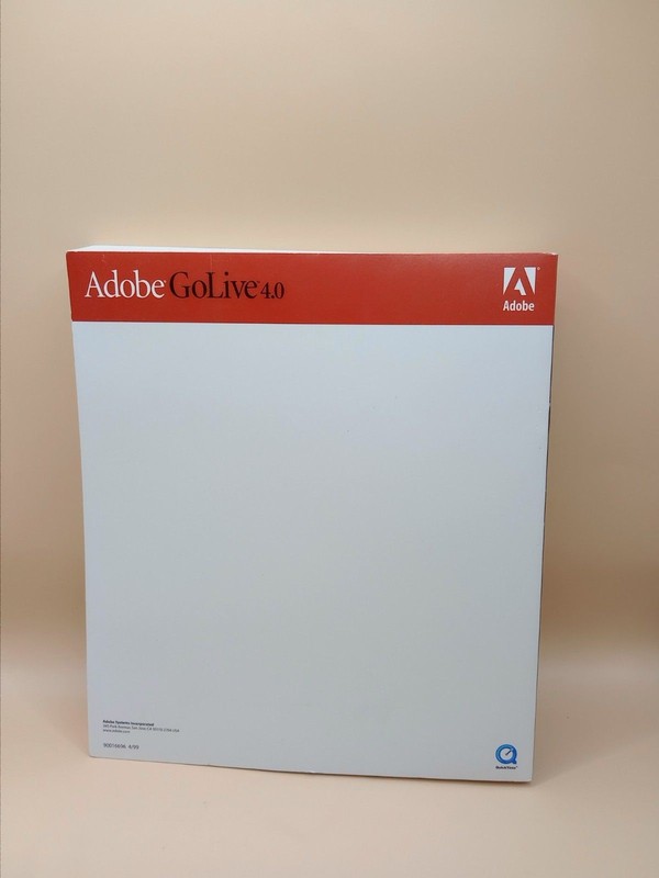 Adobe GoLive 4.0 for Mac Guides 13200001 Used gallery