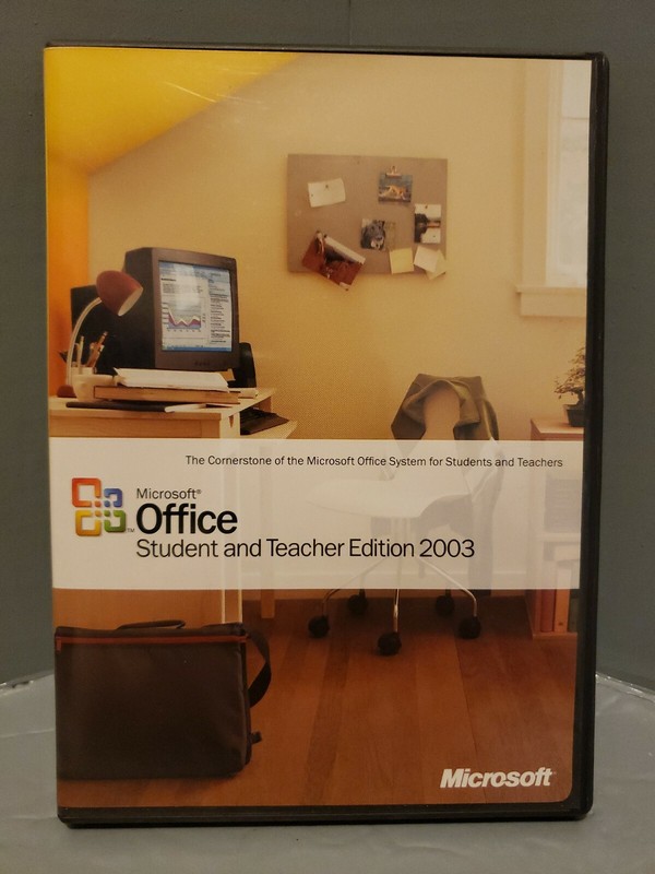 Microsoft Office 2003 – Student and Teacher edition