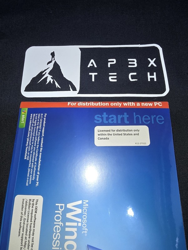 MICROSOFT WINDOWS XP PROFESSIONAL w/SP2 - 100% NEW, OEM ISSUED & SEALED gallery