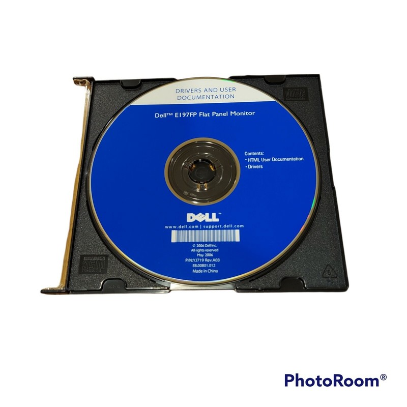 Dell Software E197FP Monitor Drivers and User Documentation Part YJ719 gallery