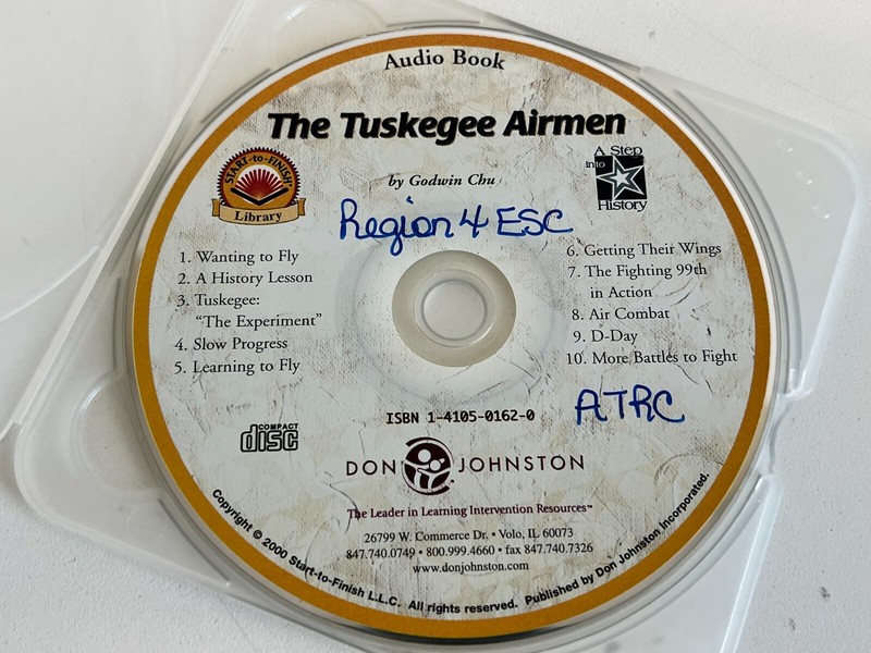 PP33: 2 Disks " The Tuskegee Airmen" Don Johnston Computer / Audio Book gallery