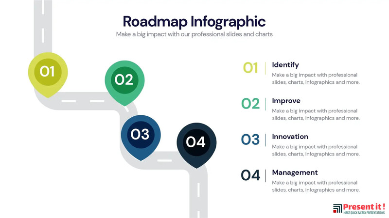 Roadmap Infographics | PowerPoint Template gallery
