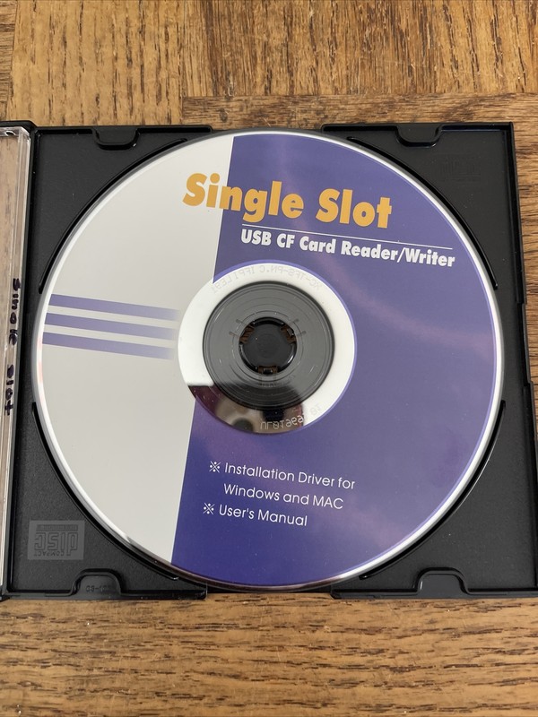 Single Slot USB CF Card Reader PC Software gallery