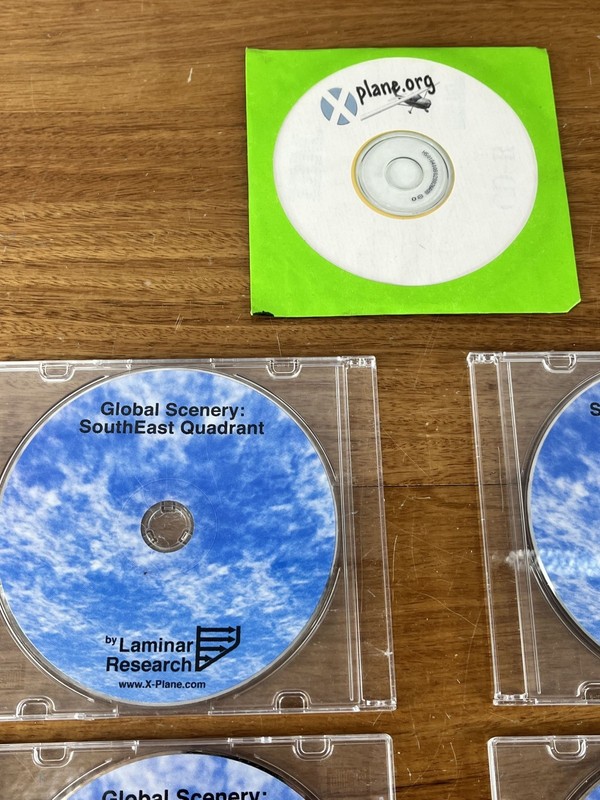 X-Plane by Laminar Research Global Scenery NW, NE, SW, SE Quadrants LOT DISCS gallery