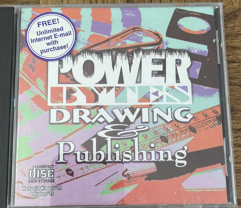 Power Bytes Drawing And Publishing PC Software