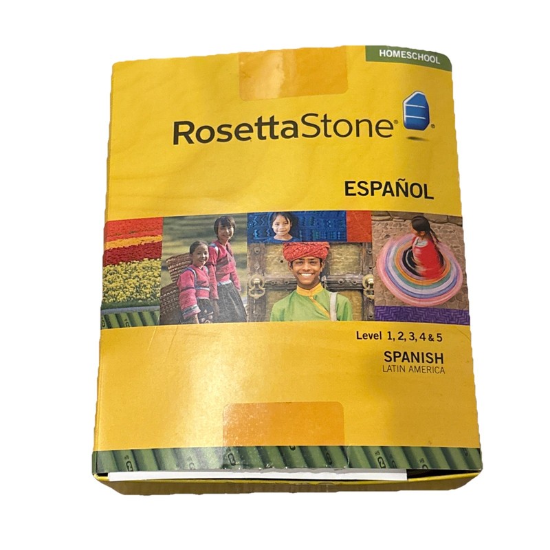 Rosetta Stone Spanish (Latin America) Levels 1–5 | Homeschool Edition V3 2009