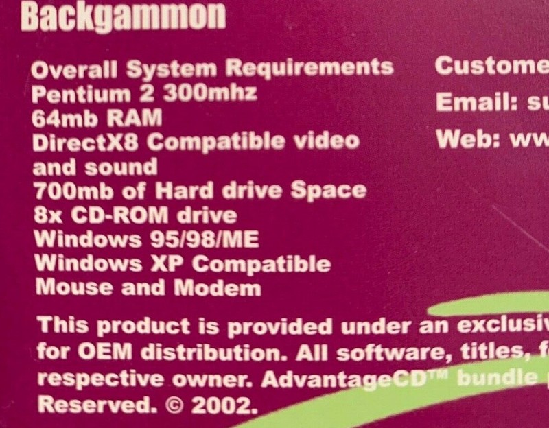 Family Game Pack! Advantage 32 Games for PC 7 Discs Atari Monopoly Casino gallery