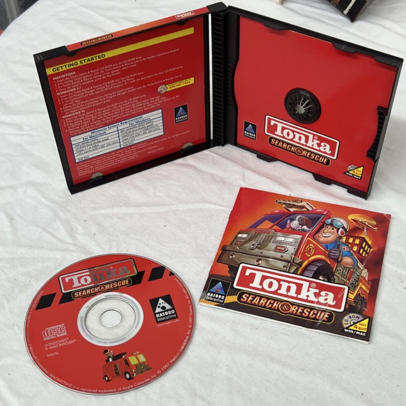 Hasbro Interactive Tonka Search & Rescue CD-ROM Windows Mac Arts & Culture gallery