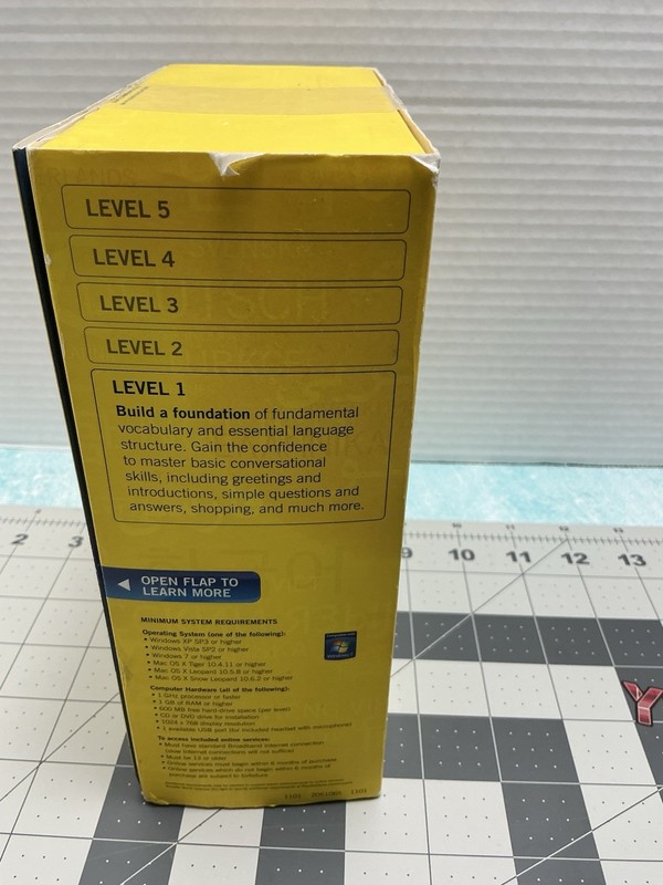 Rosetta Stone Deustch German Level 1 CD set & headphones gallery