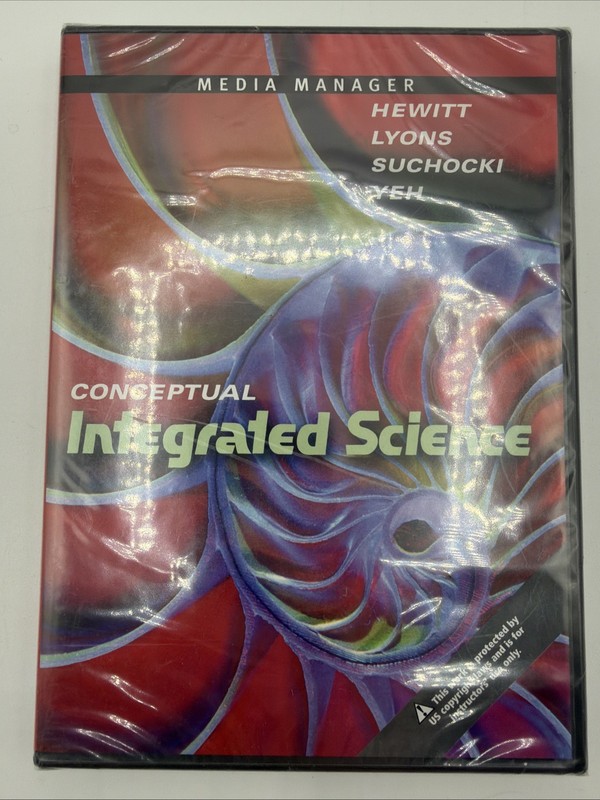Conceptual Integrated Science Sealed CD ROM 2007 Media Manager Hewitt Lyons