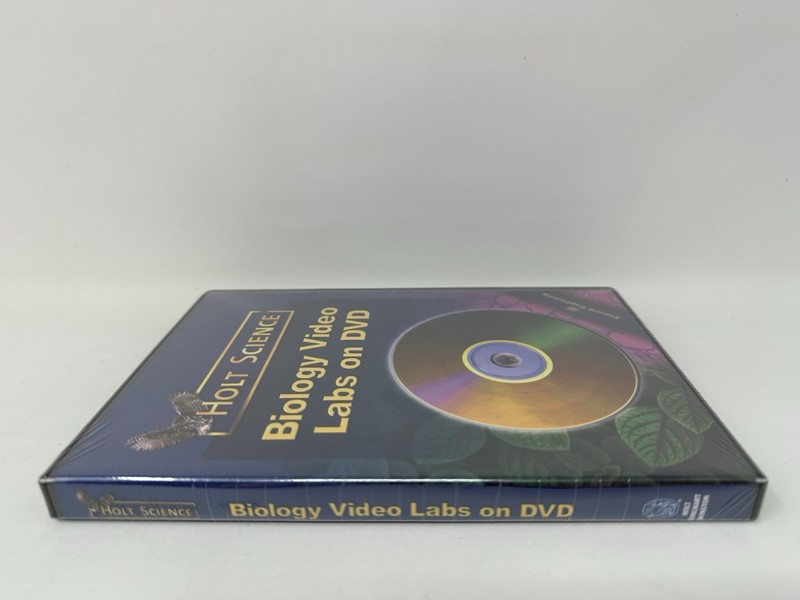 Holt McDougal Biology: Video Labs on DVD - DVD-ROM - NEW Sealed! gallery