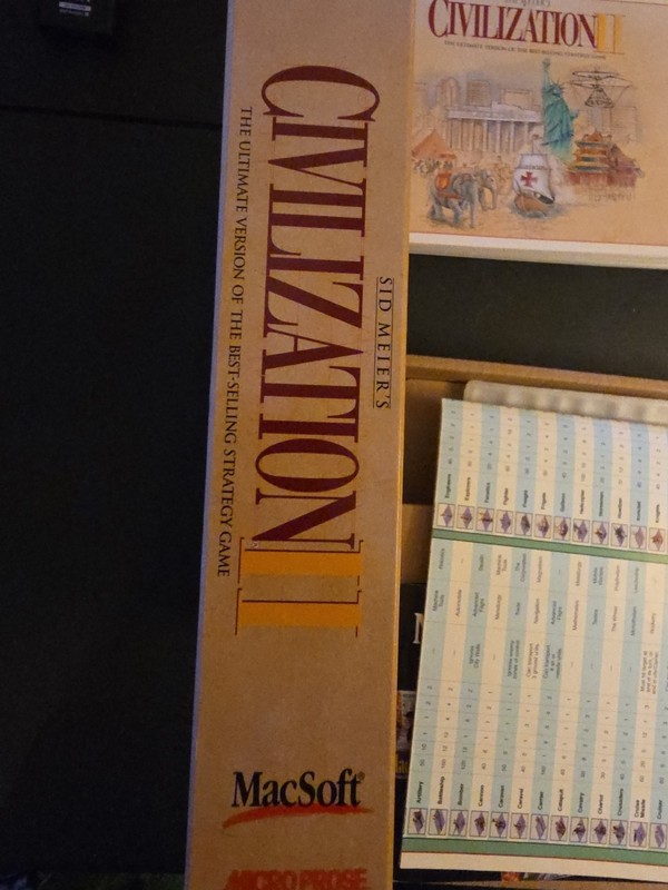 Sid Meier’s Civilization II-For Mac Computers-CD-Rom With Box Manual & Paperwork gallery