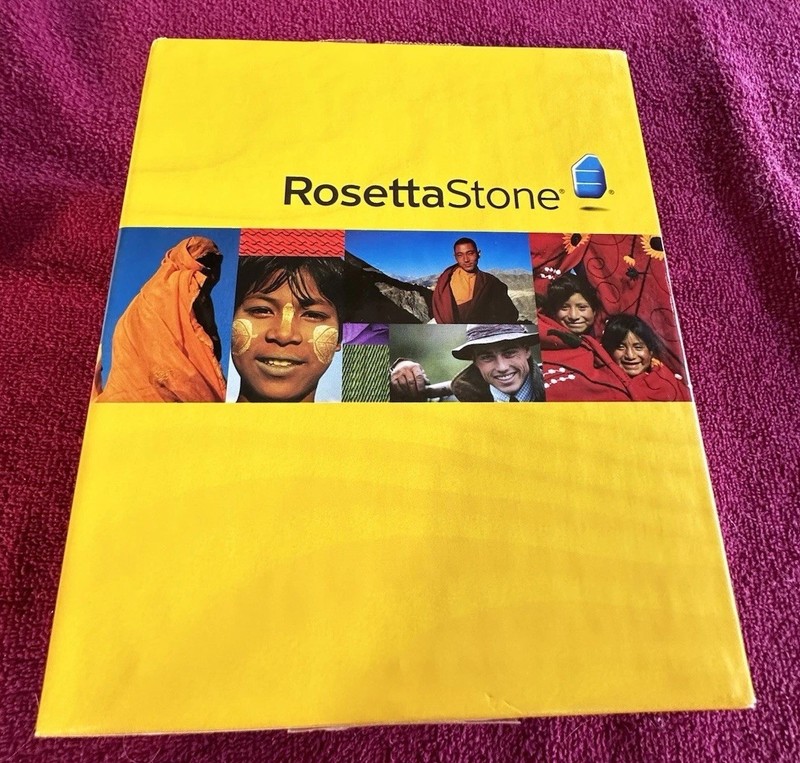 Rosetta Stone Italian Version 3 Level 1 2 3 Italiano Language CD Set Never Used