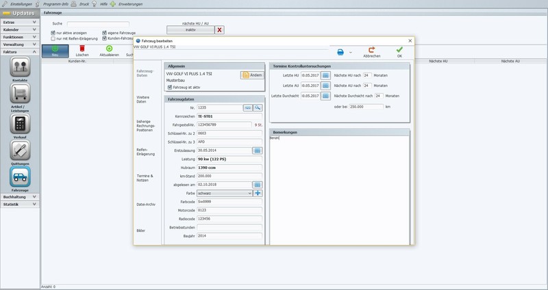Car Invoice Software Auto Repair Network License, Repair, Spares, Program gallery