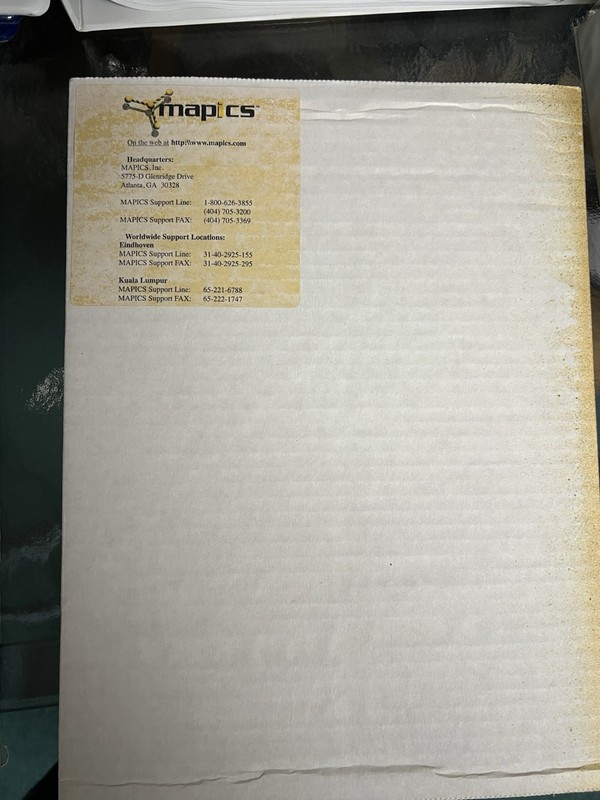 MAPICS XA AS/400 Software CD Lot SEALED ERP Vintage IBM i Enterprise Discs gallery