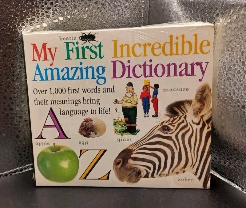 Vintage DK My First Incredible Amazing Dictionary CD-ROM Macintosh Sealed