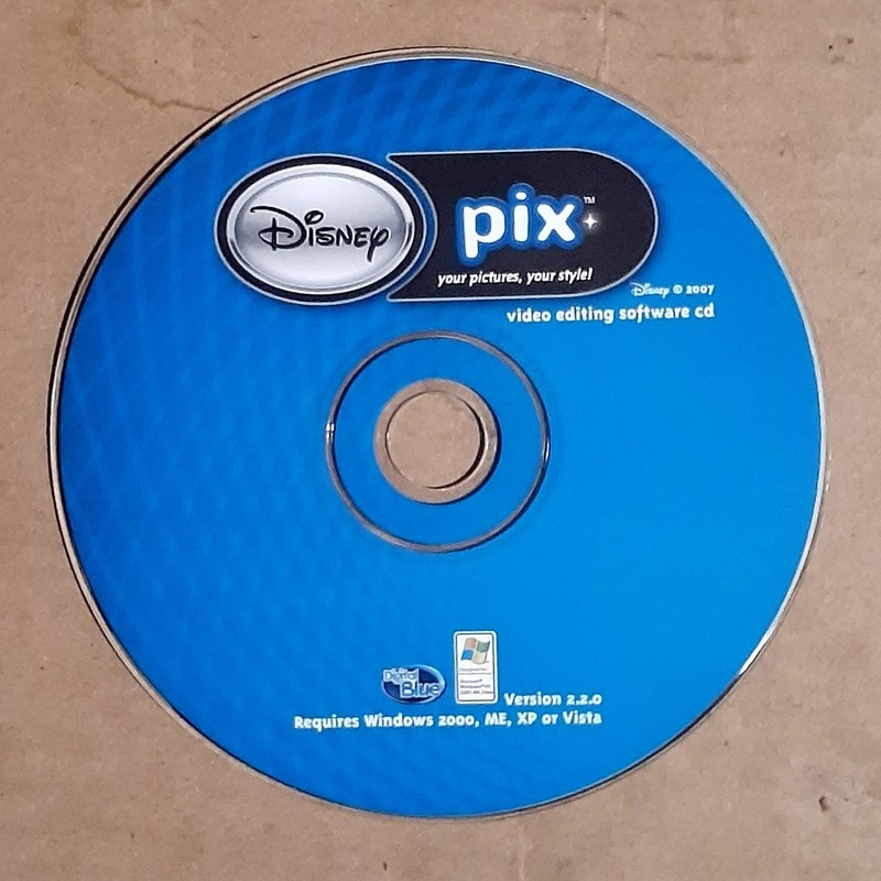 Disney Pix Disk PC Software For Disney Pix Cameras