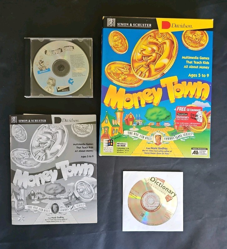 Money Town Kids Educational PC Multimedia Games To Teach Kids All About Money