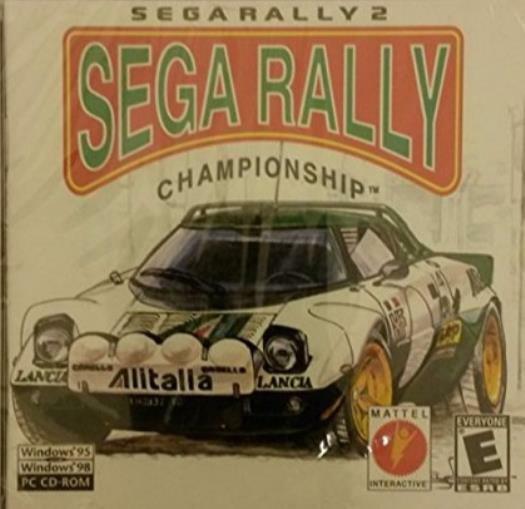 Sega Rally Championship 2 PC CD arcade vehicle courses coin-op race action game!