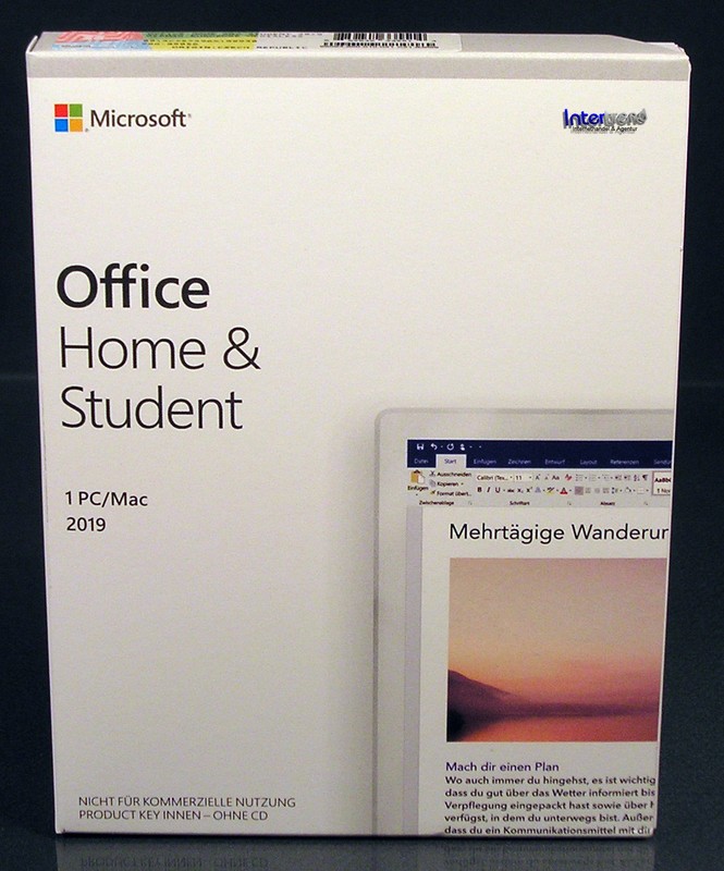 Microsoft Office Home & Student 2019 Vollversion Box 1 PC/Mac Deutsch ML OVP NEU gallery