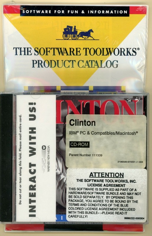 Clinton: Portrait of Victory (1993) - New Multimedia CD-ROM for Windows or Mac! gallery