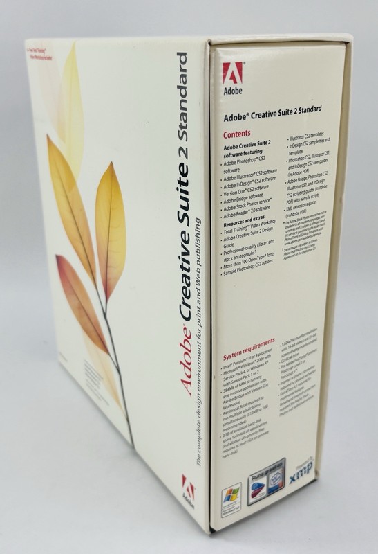 VINTAGE Adobe Creative Suite 2 Standard CS2 PC Windows Complete Retail Box gallery