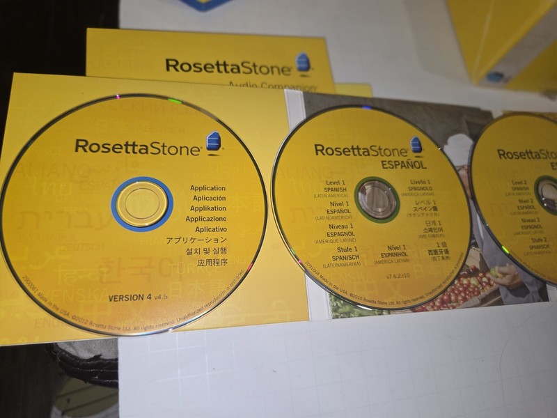 Rosetta Stone Spanish/Espanol Level 1-5 Set CD-ROM No Headphones gallery