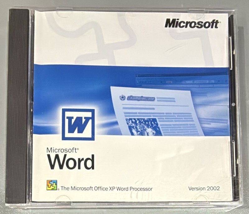 Microsoft Office XP Word Processor Version 2002 Upgrade Edition