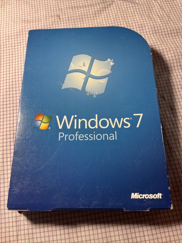 Microsoft Windows 7 Professional 32 bit & 64 bit MS WIN PRO